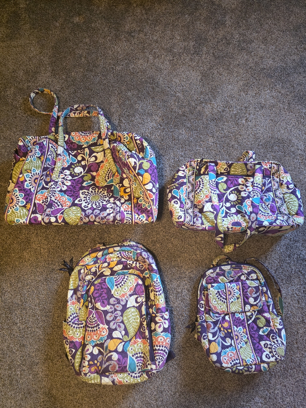 Vera Bradley Plum Crazy